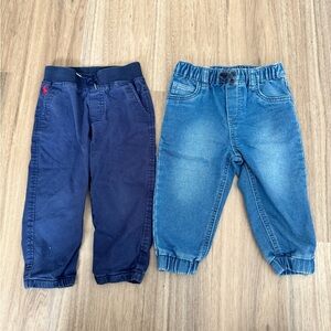 Ralph Lauren Kids Navy and First Impressions Blue Jeans Set